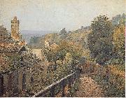 Alfred Sisley, Sentier de la Mi cote, Louveciennes